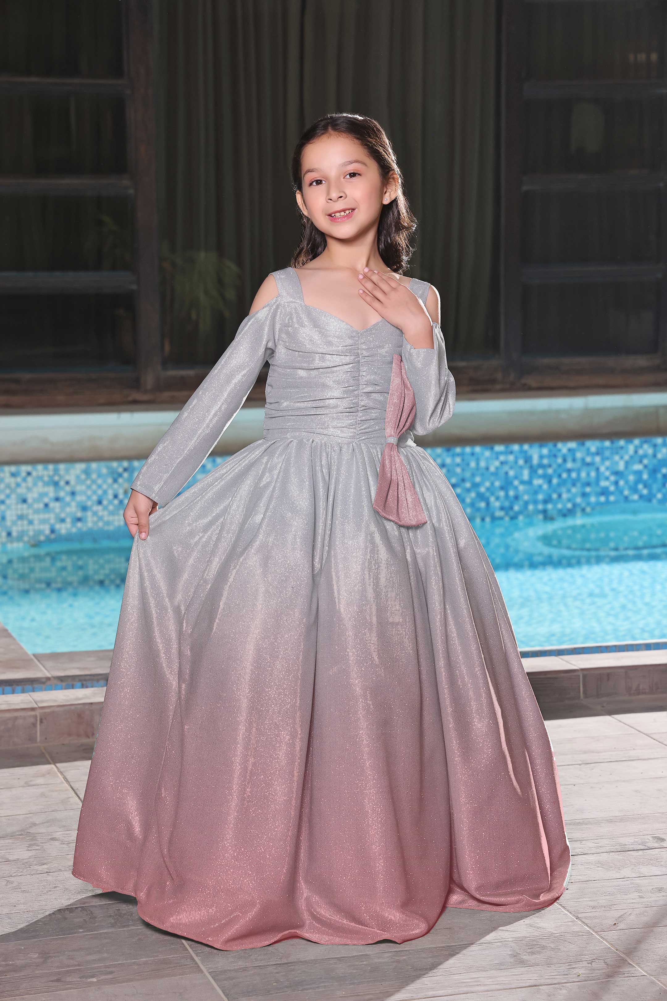 SANA'S moonlight maxi dress Pakistan occasion wear