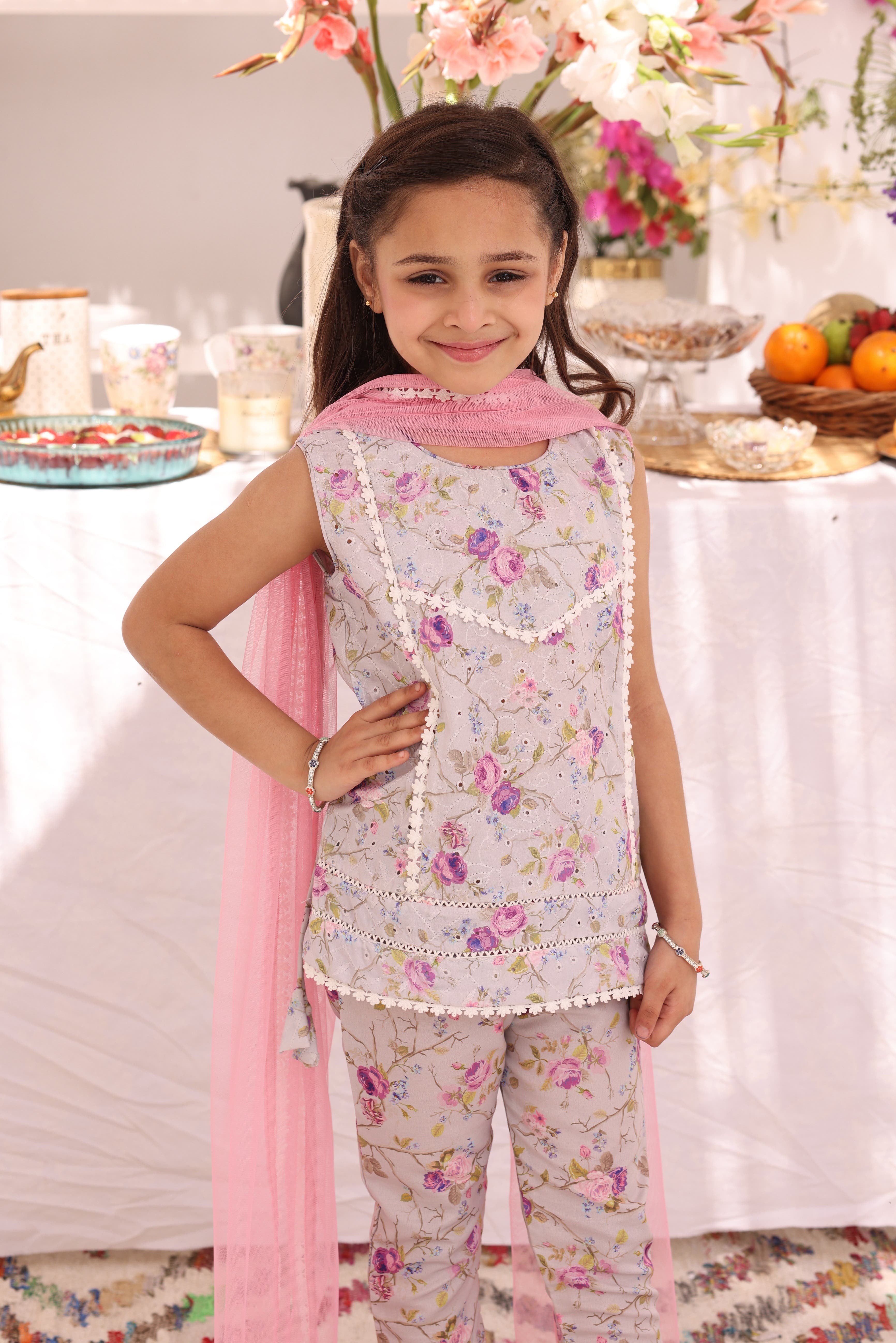 SANA'S printed lawn suit Pakistan occasion wear