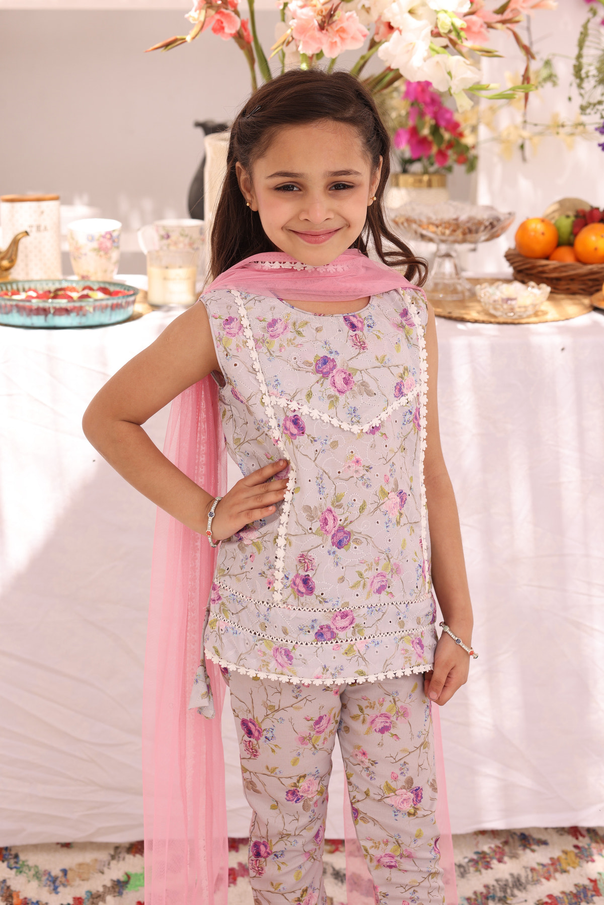 SANA'S printed lawn suit Pakistan occasion wear