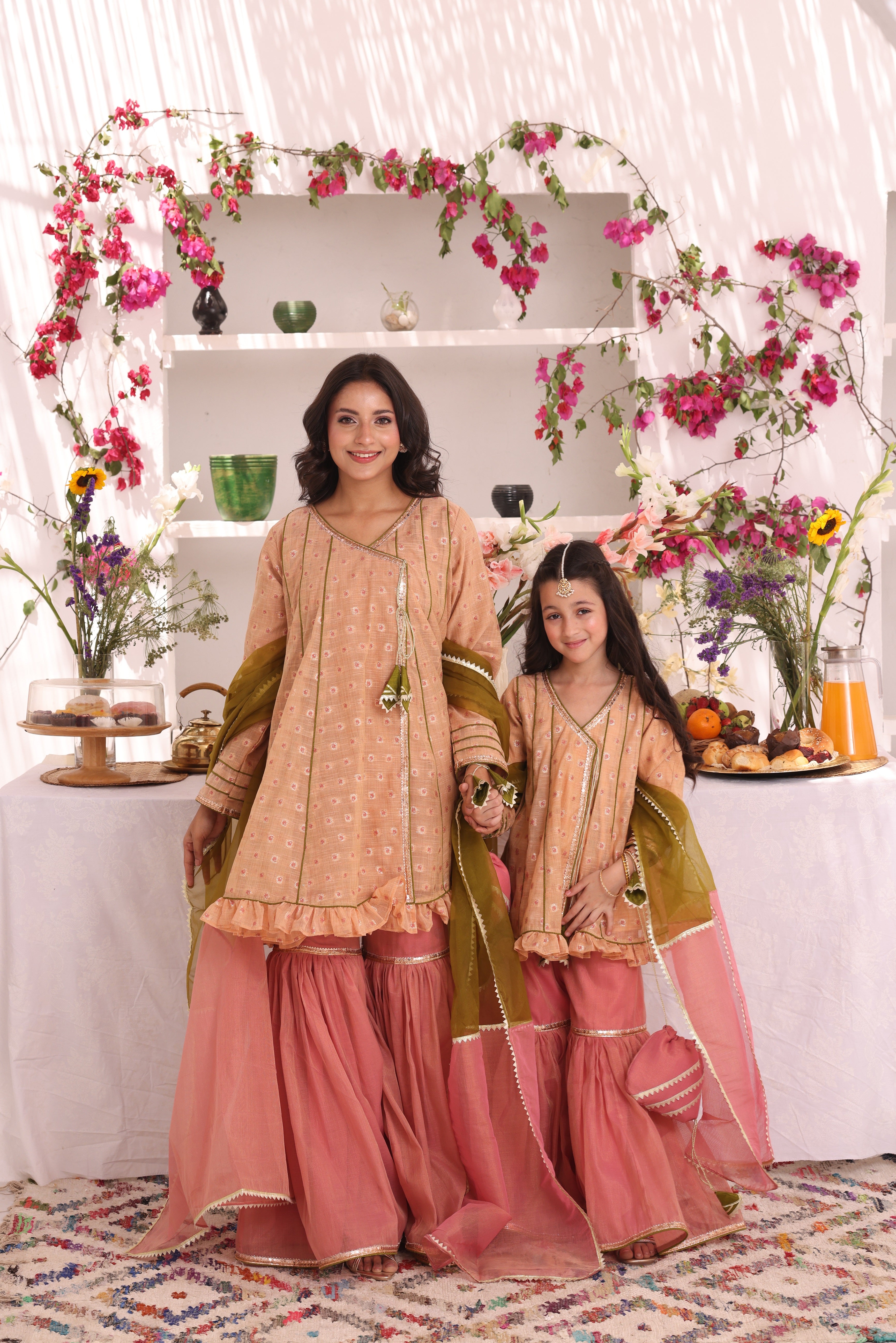 Cotton Lorex & Mesuri Gharara Suit | ZEB | G123283
