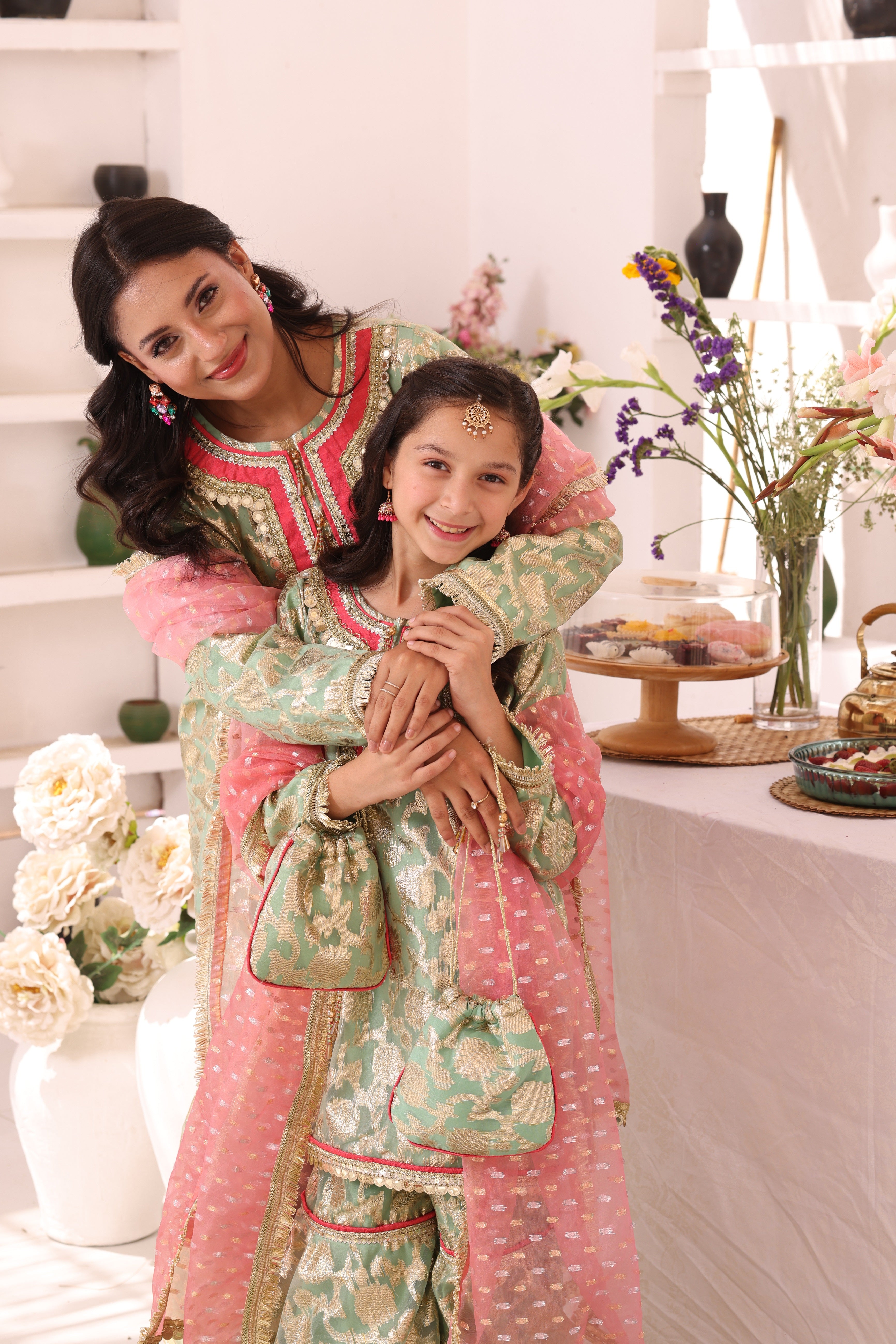 Organza Lorex Gharara Suit | ZEB | G123285