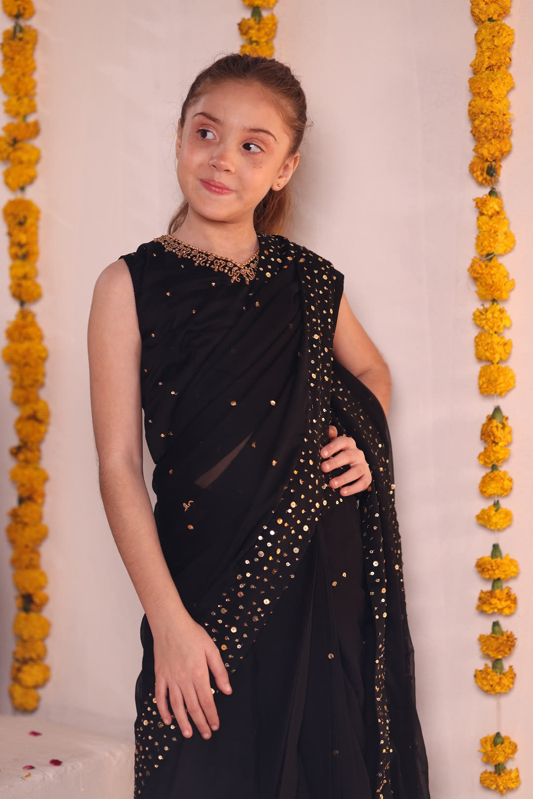 SANA'S chiffon saree Pakistan occasion wear