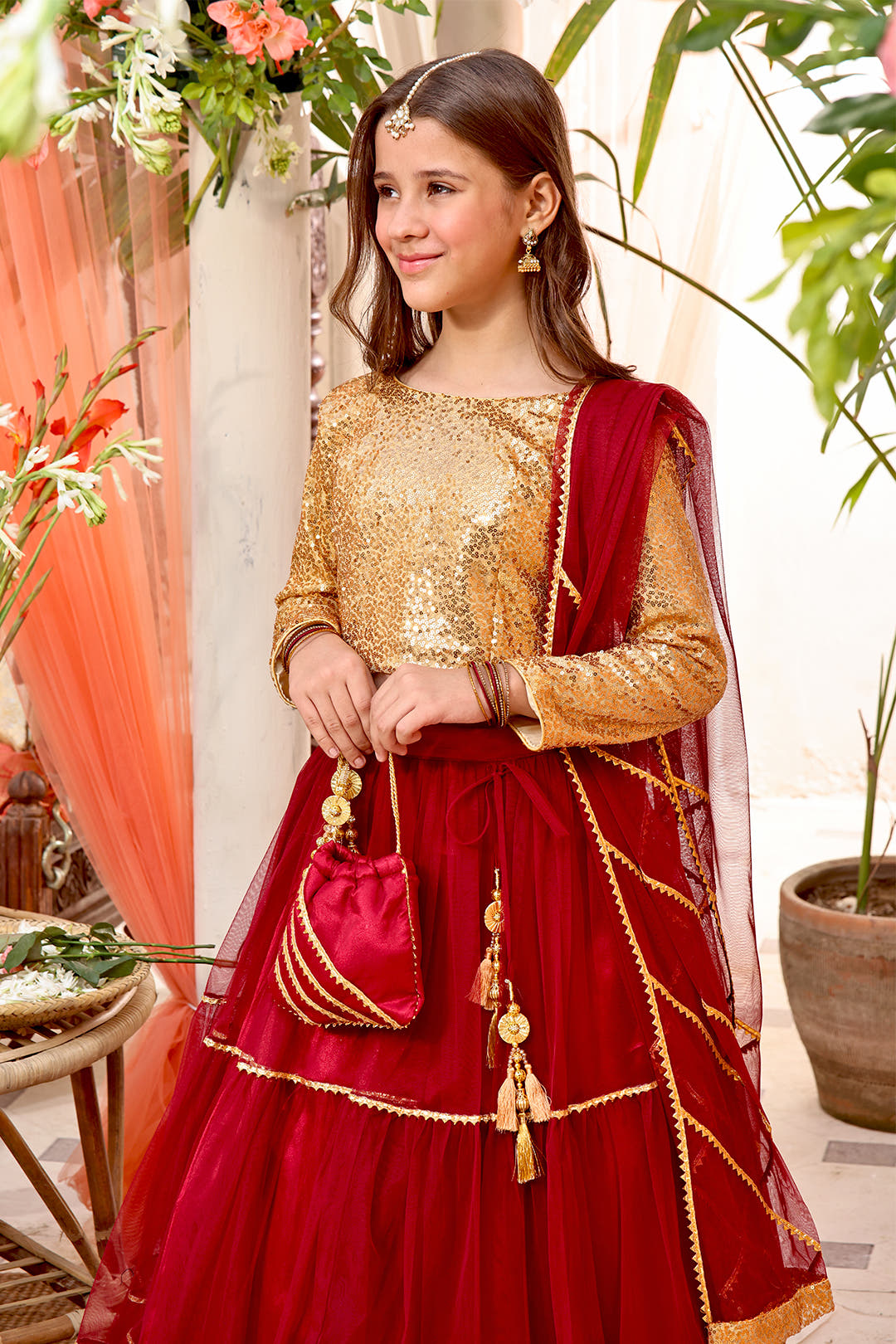 SANA'S net lehenga Pakistan occasion wear