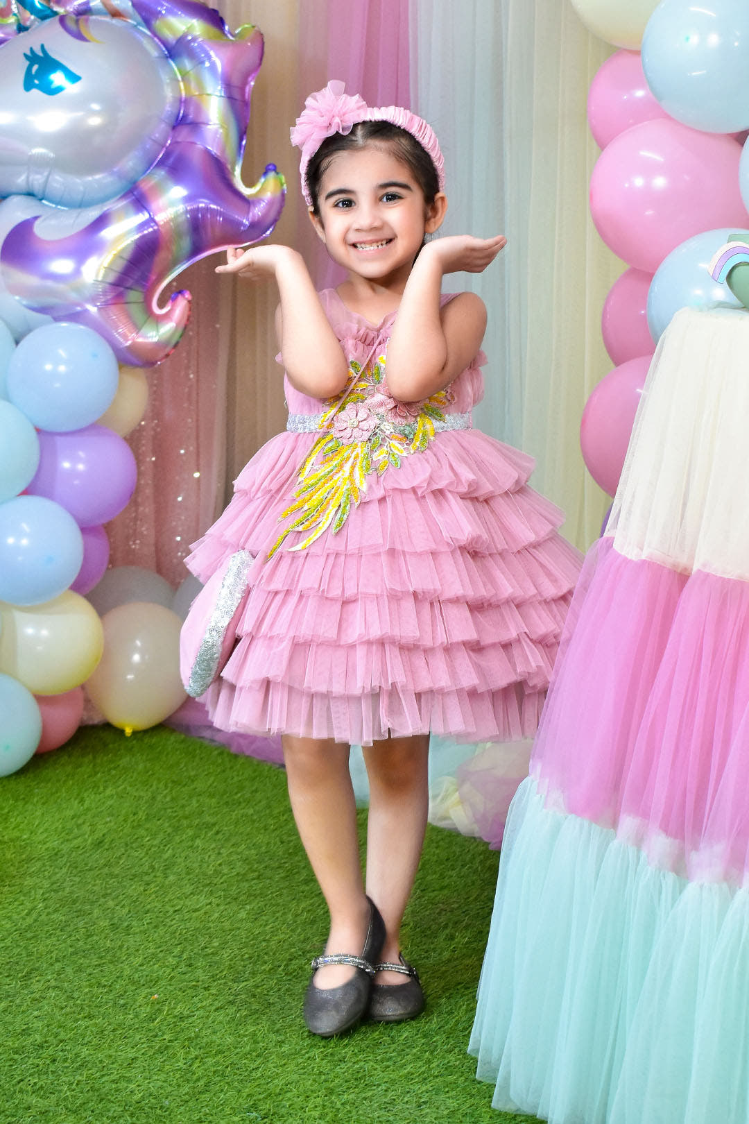 SANA'S frock Pakistan party wear