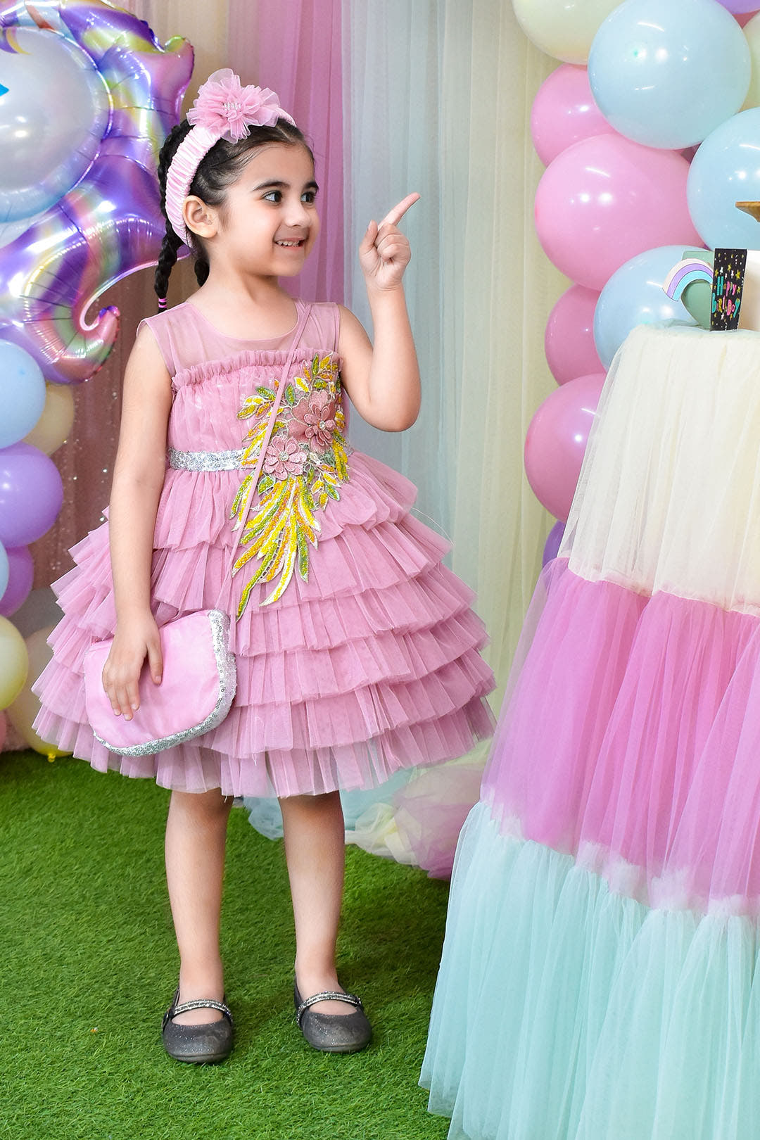 SANA'S frock Pakistan party wear