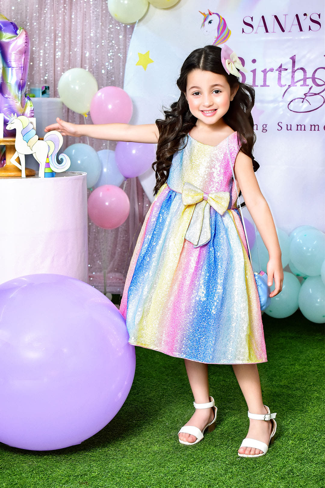 SANA'S frock Pakistan party wear