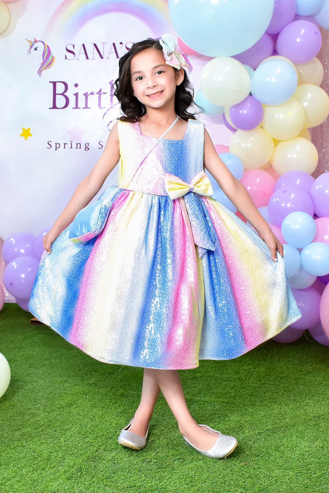 SANA'S frock Pakistan party wear