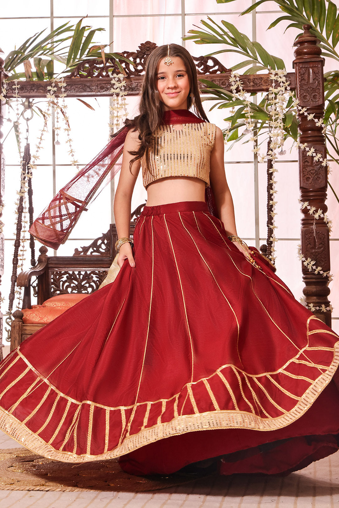 Moonlight Raw Silk Lehenga Choli L3200 - Main Image