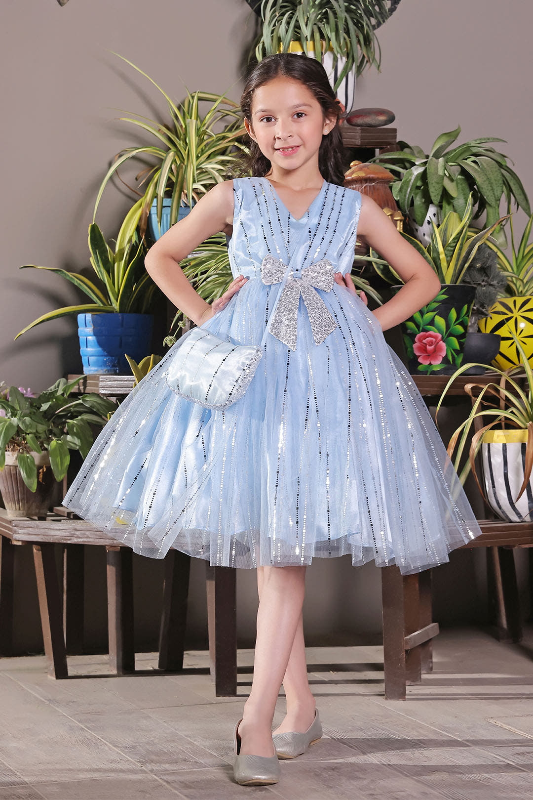 SANA'S net frock Pakistan occasion wear