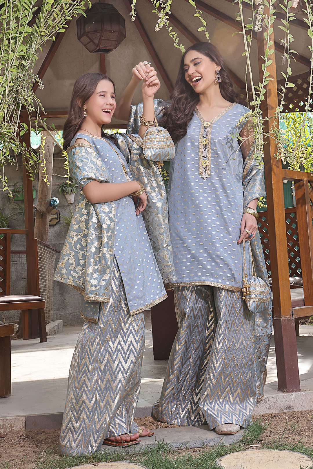 Organza Lorex Plazo Suit | New Arrivals | P123224