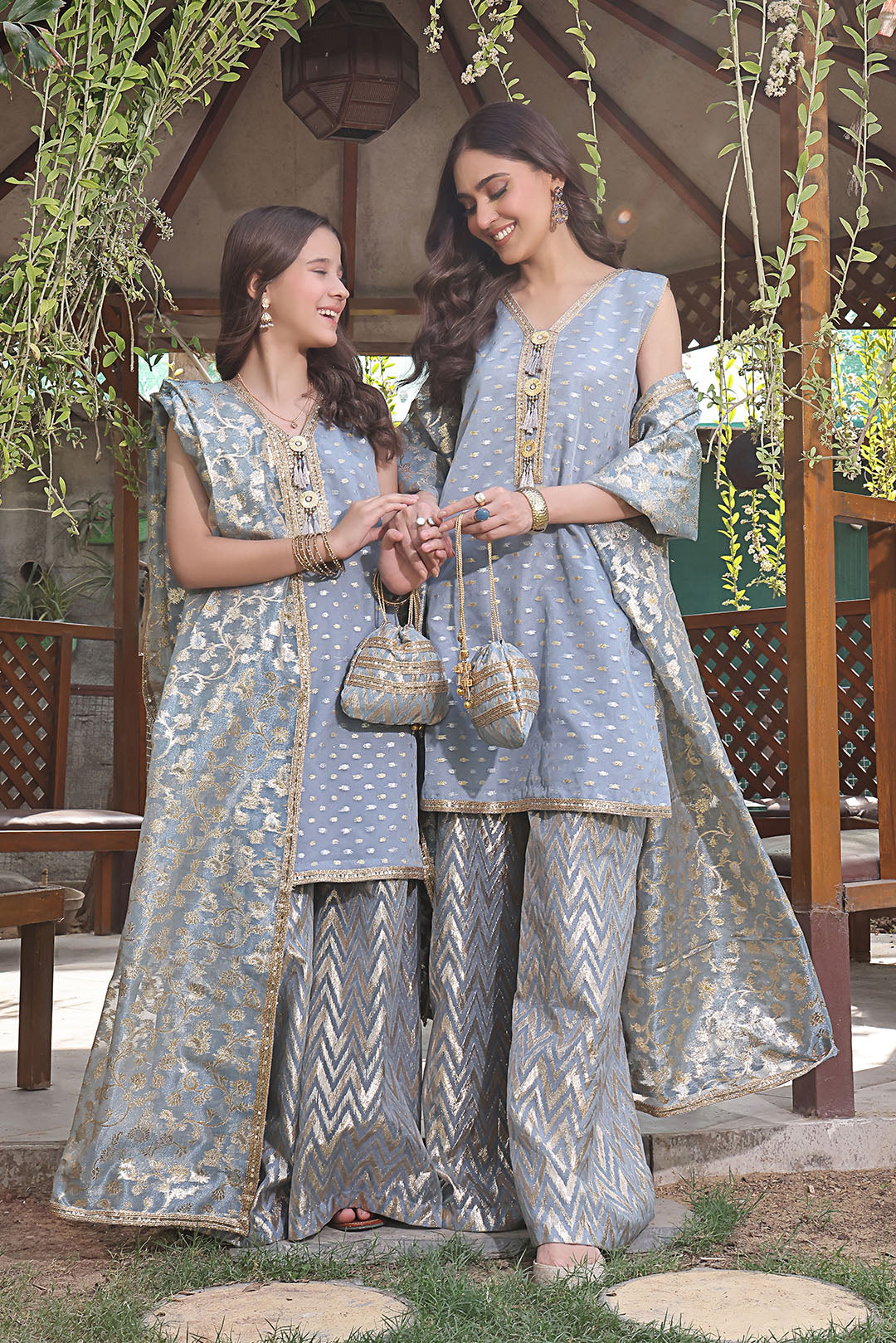 Organza Lorex Plazo Suit | New Arrivals | P3224