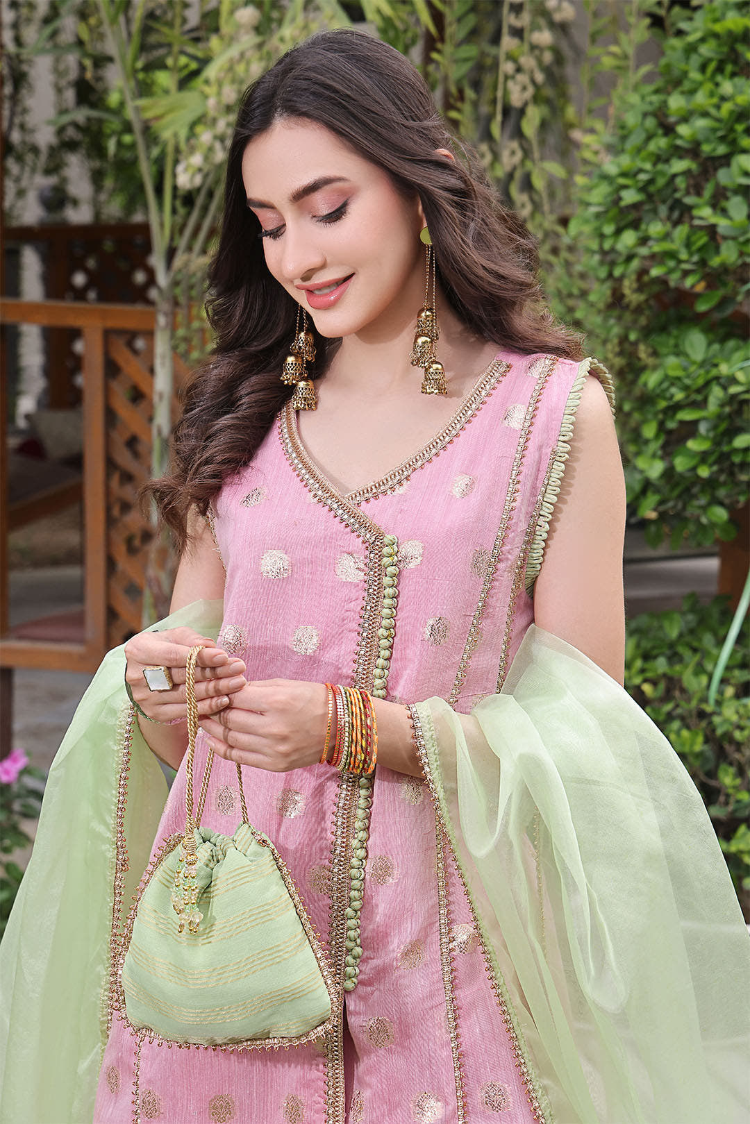 SANA'S gharara suit Pakistan Eid