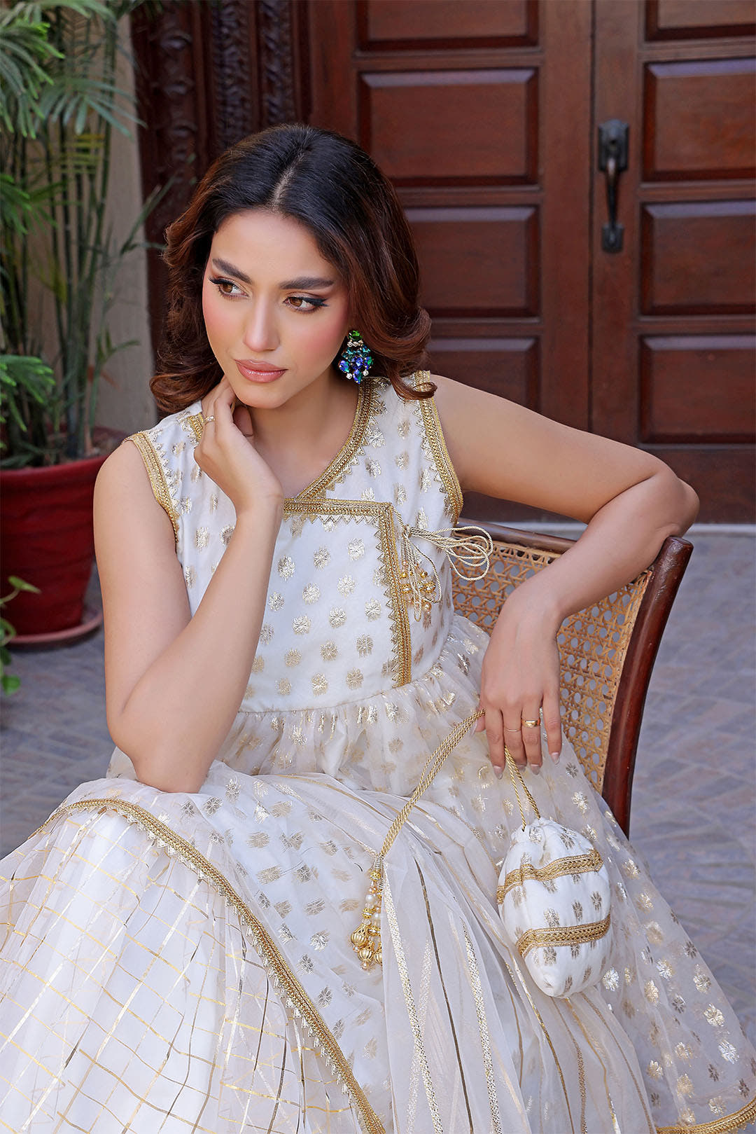 SANA'S ladies gharara Pakistan occasion wear