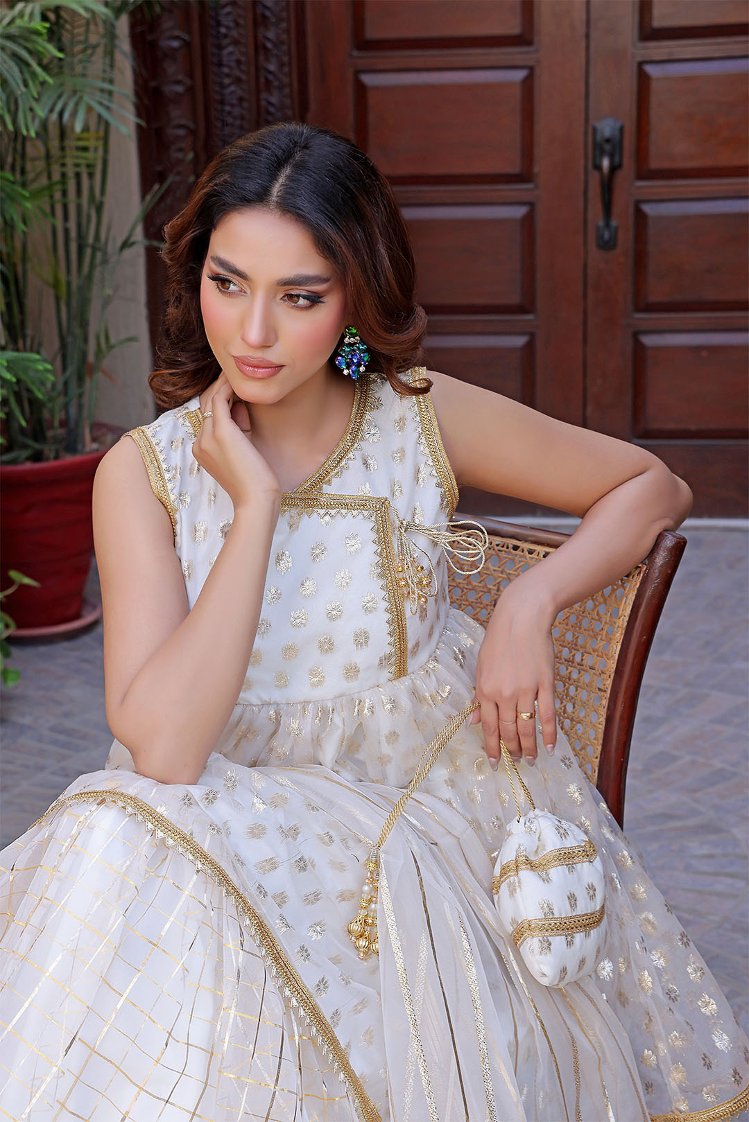 SANA'S ladies gharara Pakistan occasion wear