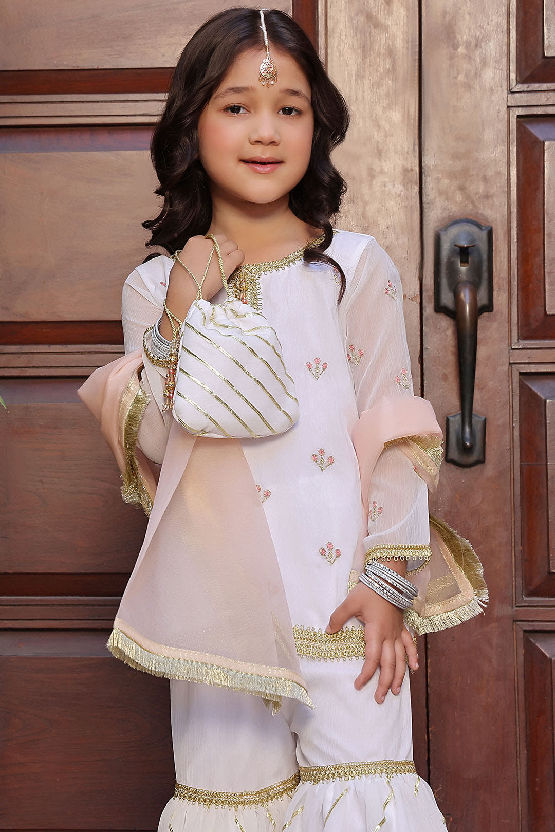 SANA'S girls gharara Pakistan occasion wear