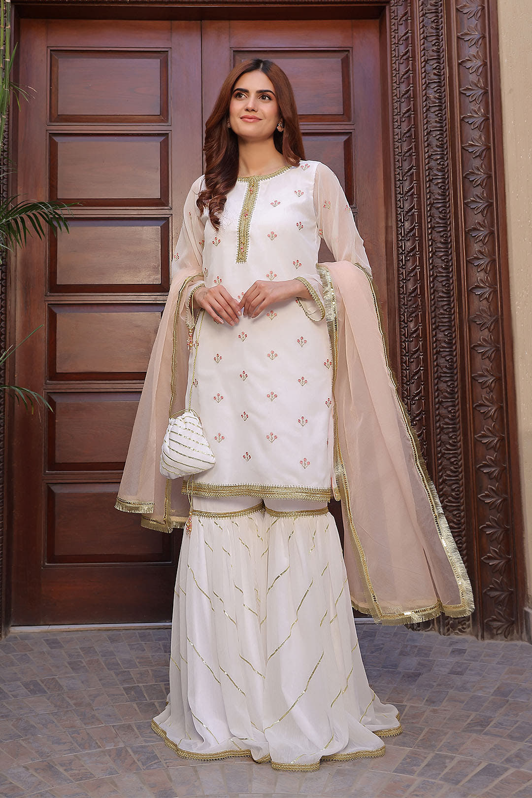 SANA'S ladies gharara Pakistan occasion wear