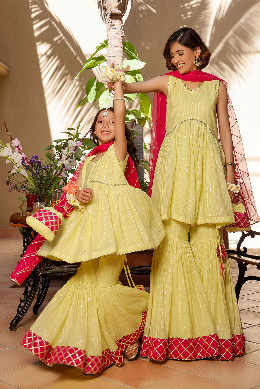 SANA'S girls gharara Pakistan occasion wear
