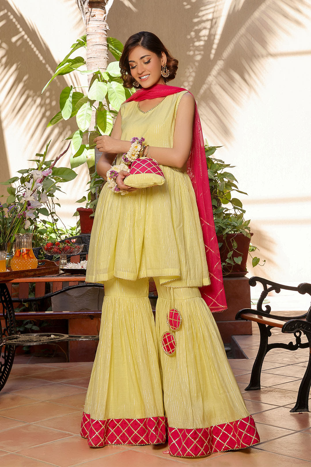 SANA'S ladies gharara Pakistan occasion wear