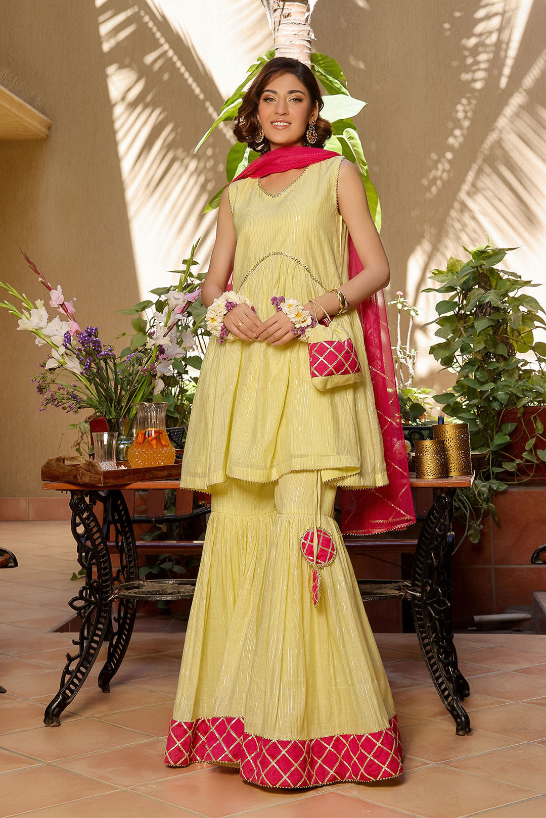 SANA'S ladies gharara Pakistan occasion wear
