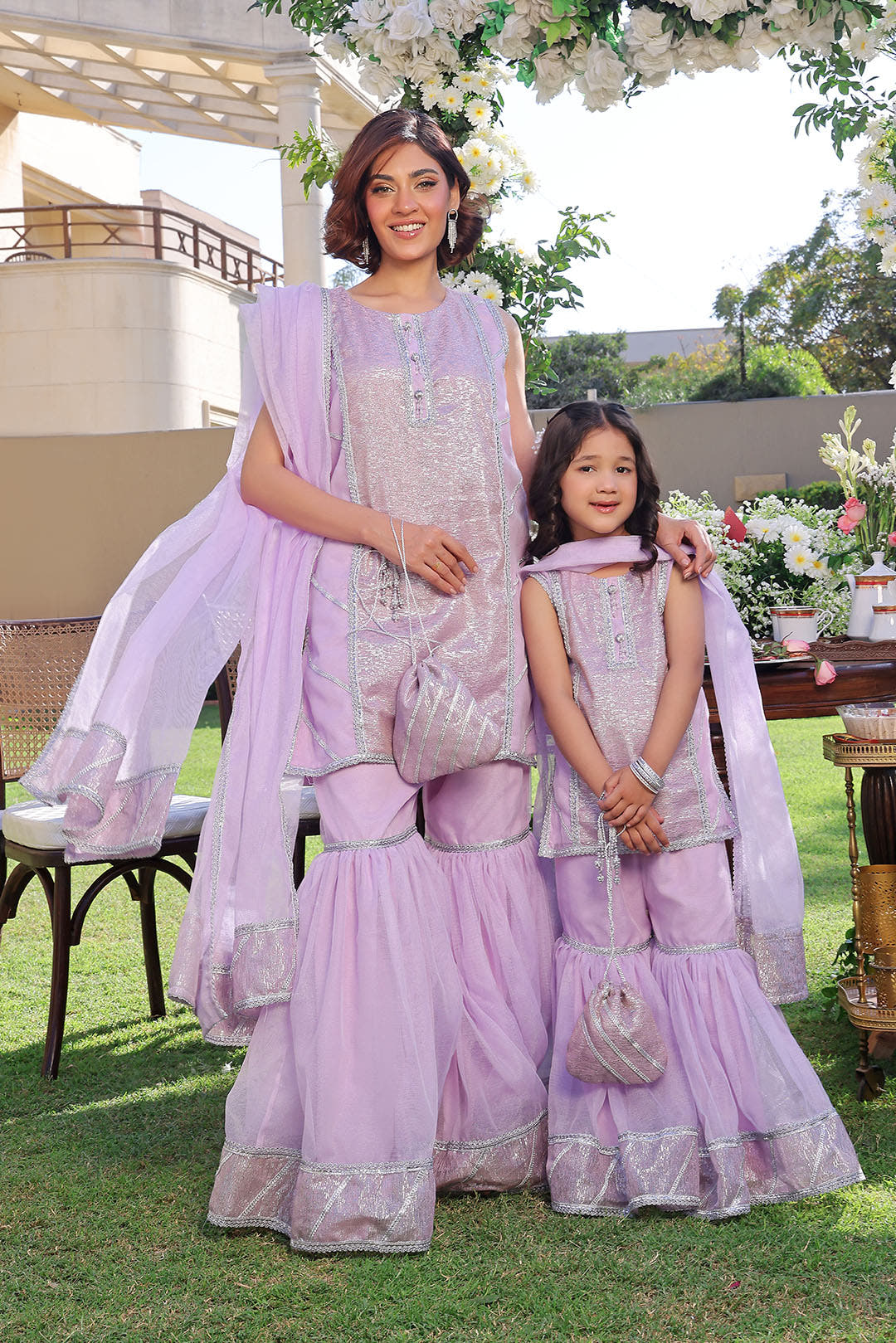 SANA'S ladies gharara Pakistan occasion wear