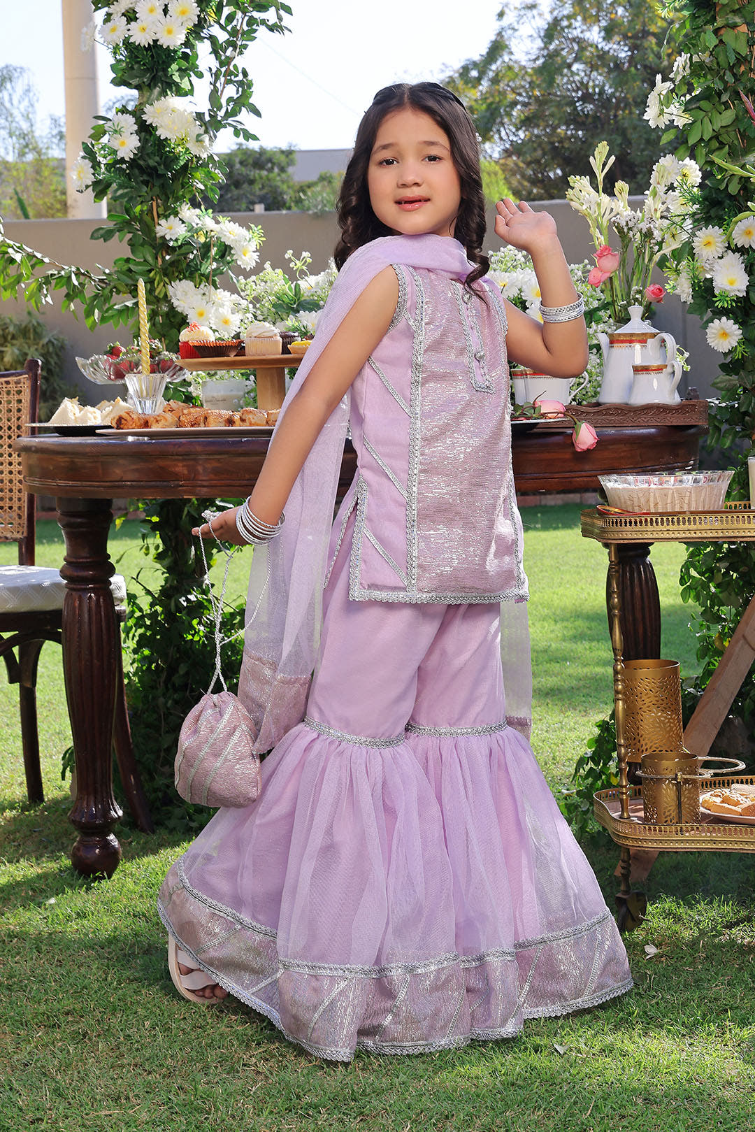 SANA'S girls gharara Pakistan occasion wear