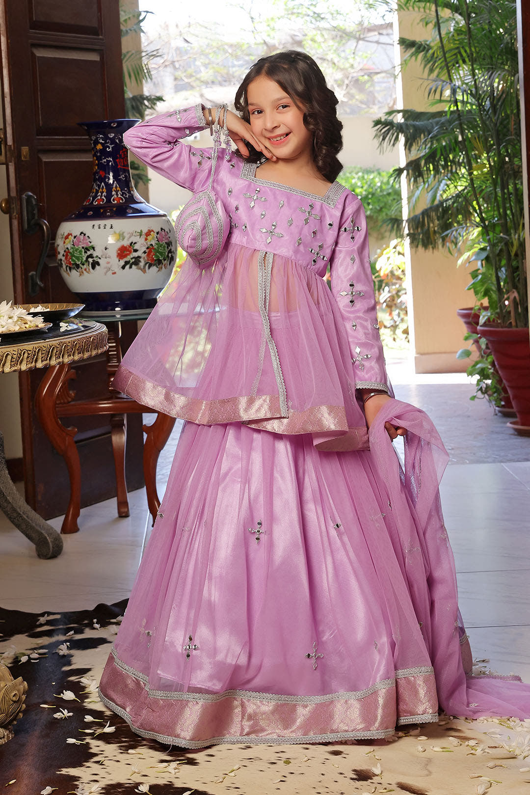 SANA'S girls lehnga Pakistan occasion wear