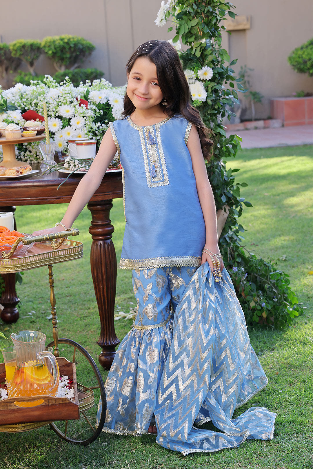 SANA'S girls gharara Pakistan occasion wear
