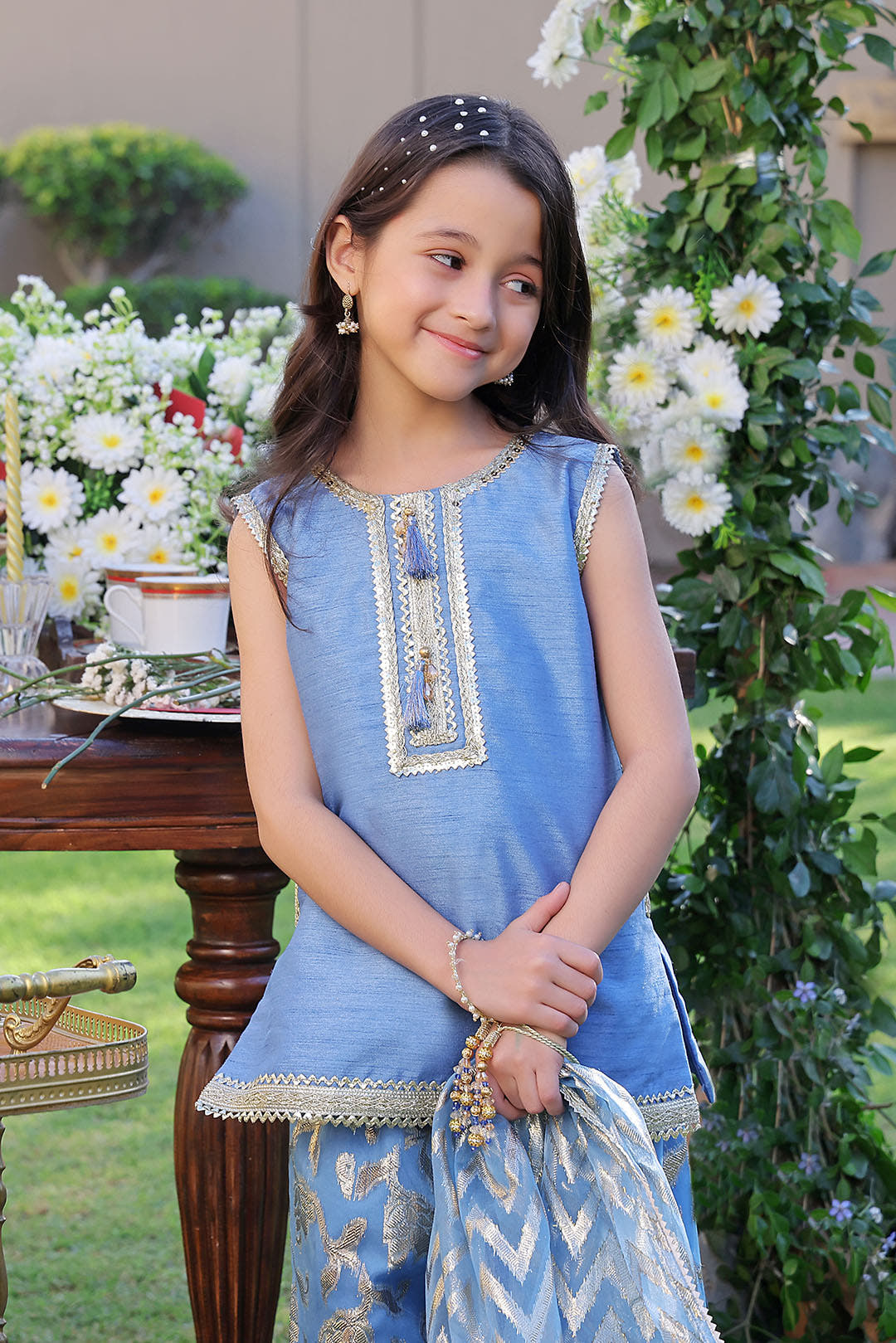 SANA'S girls gharara Pakistan occasion wear