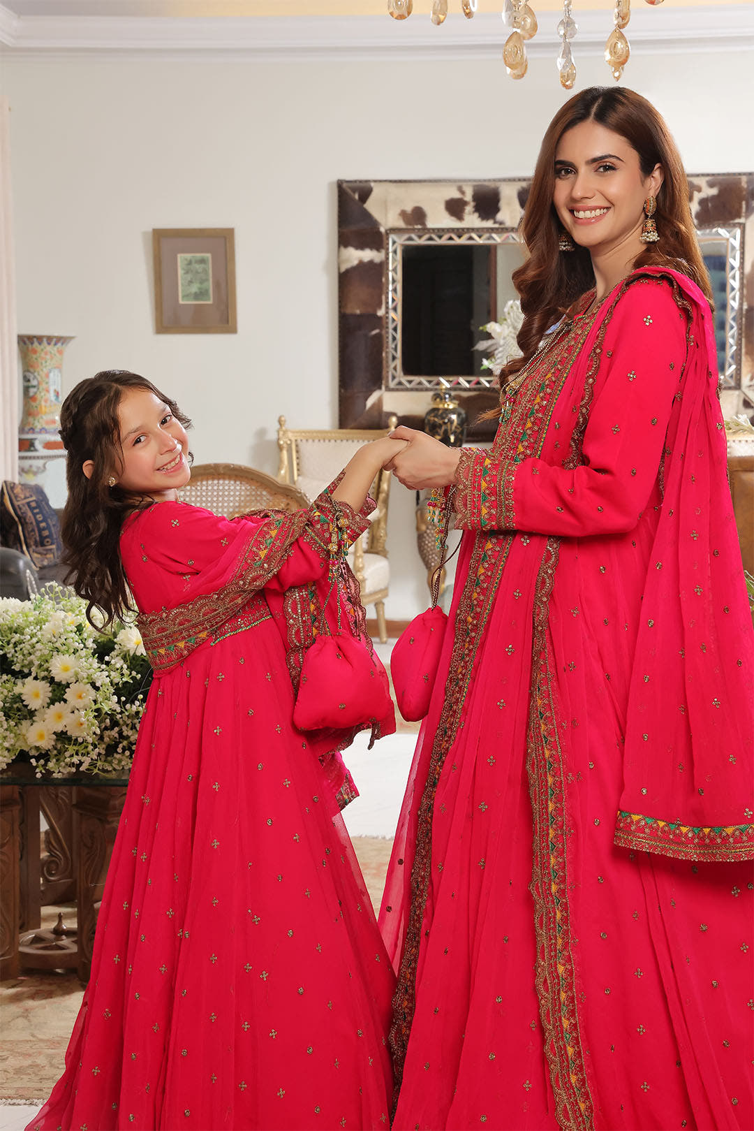 SANA'S ladies maxi Pakistan occasion wear
