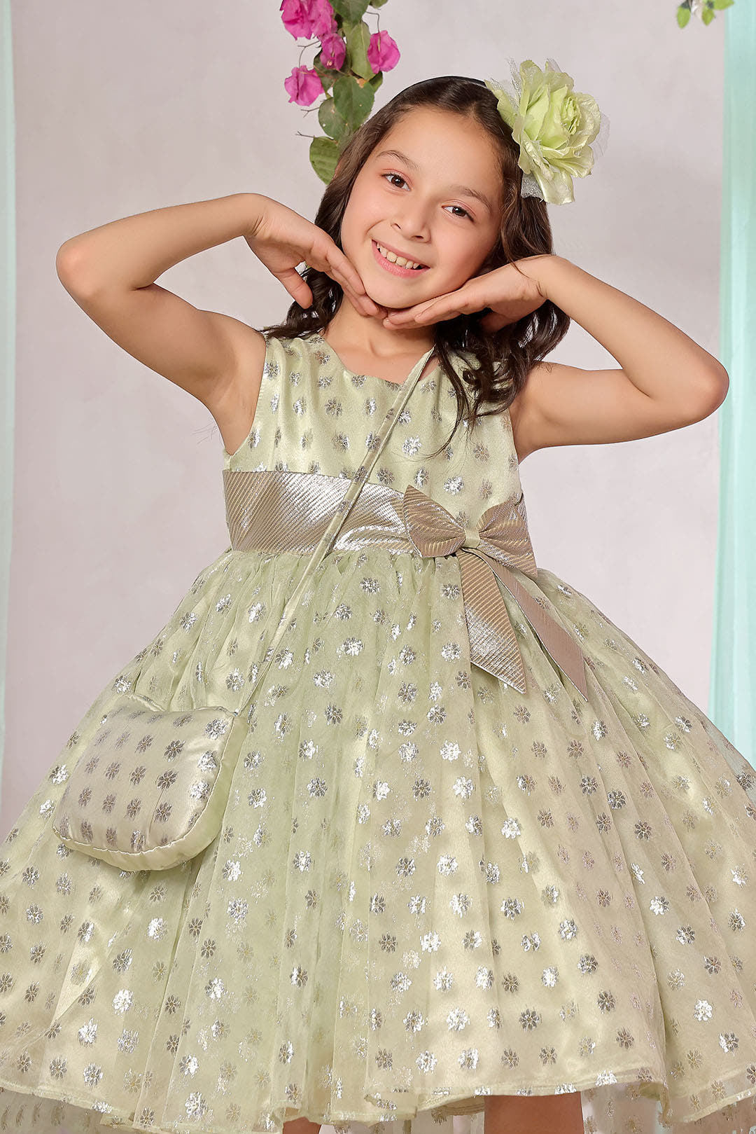 SANA'S fancy frock Pakistan occasion wear