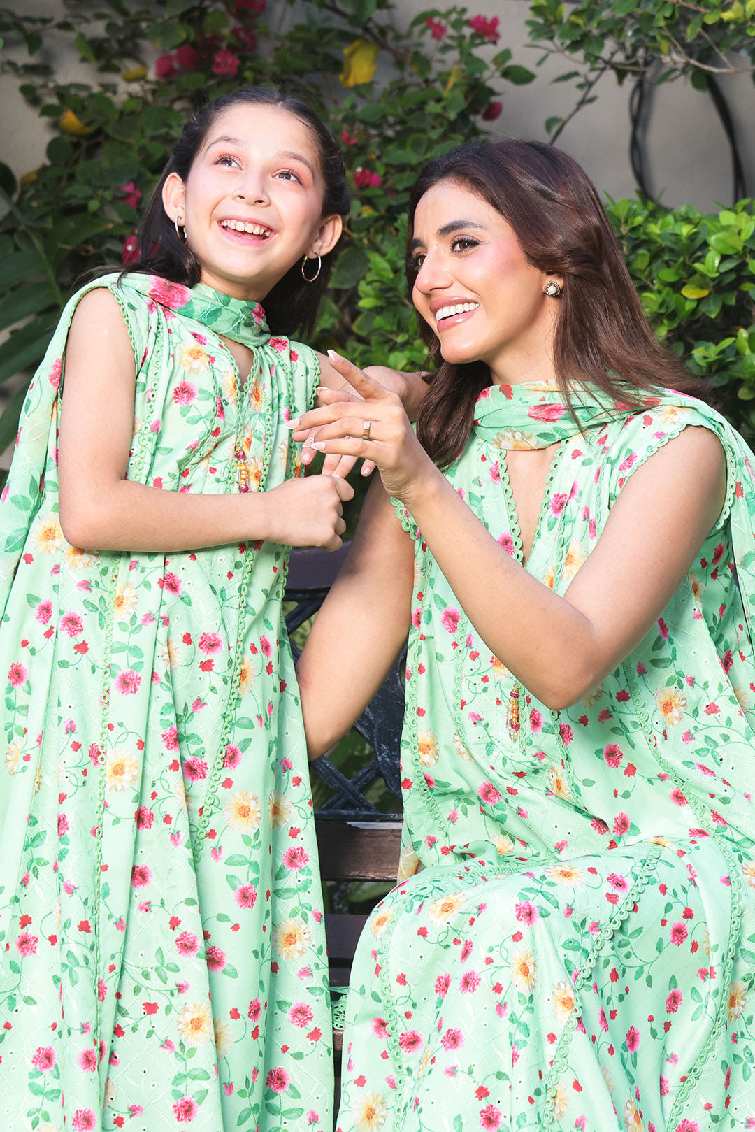 SANA'S printed lawn suit Pakistan occasion wear