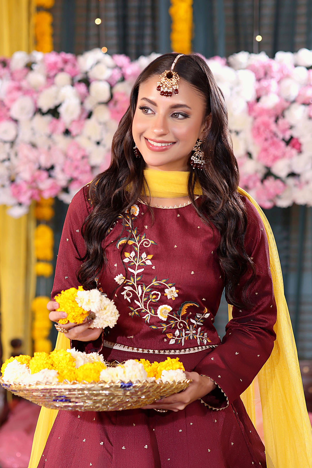 Resham Embroidered Raw Silk Lehenga Choli | SHENDI | L123274