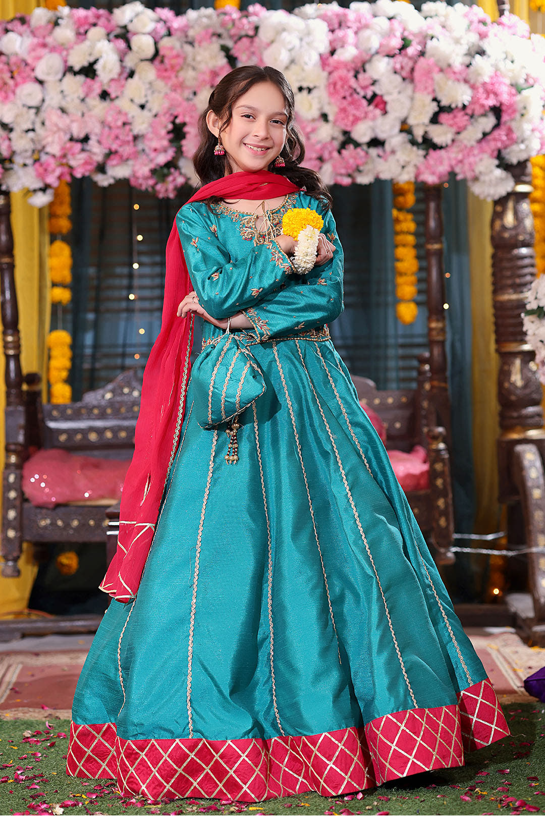 SANA'S girls maxi Pakistan occasion wear