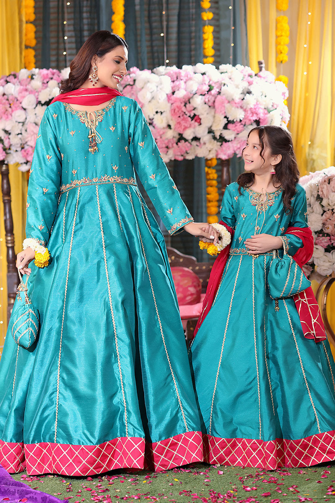 SANA'S girls maxi Pakistan occasion wear