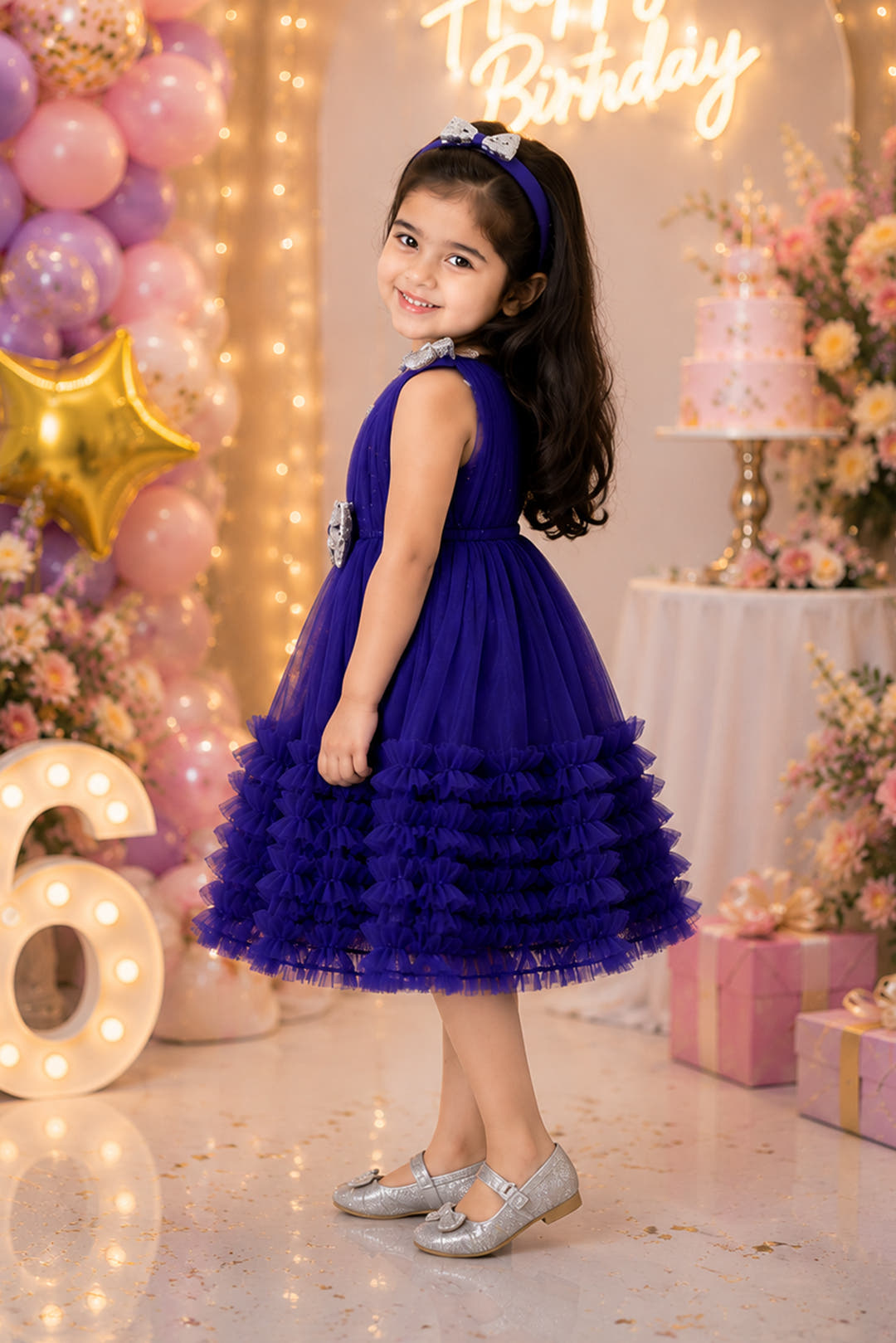 Ruffled Flare Fancy Frock