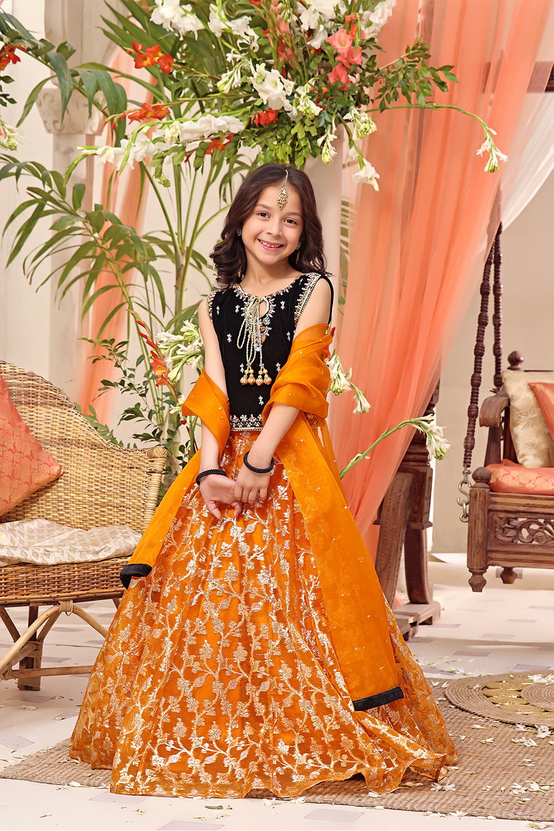 SANA'S velvet lehenga Pakistan occasion wear
