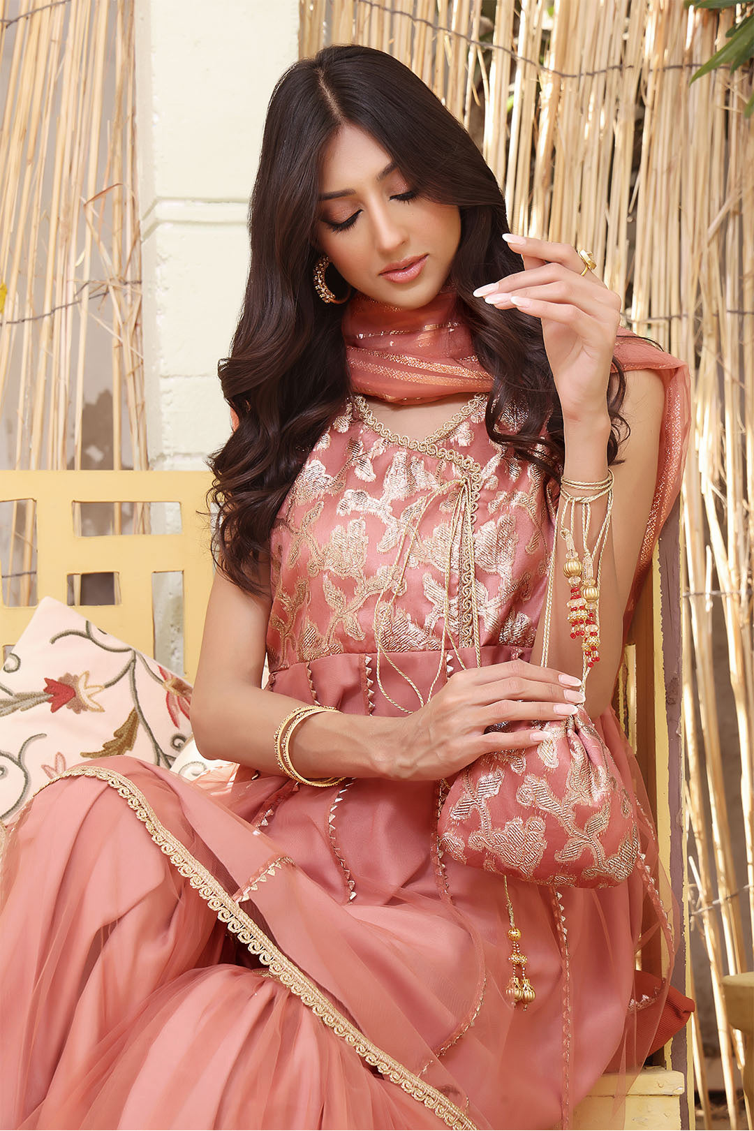 Lorex & Net Gharara 3pc Suit | SHIREEN FESTIVE | G123162