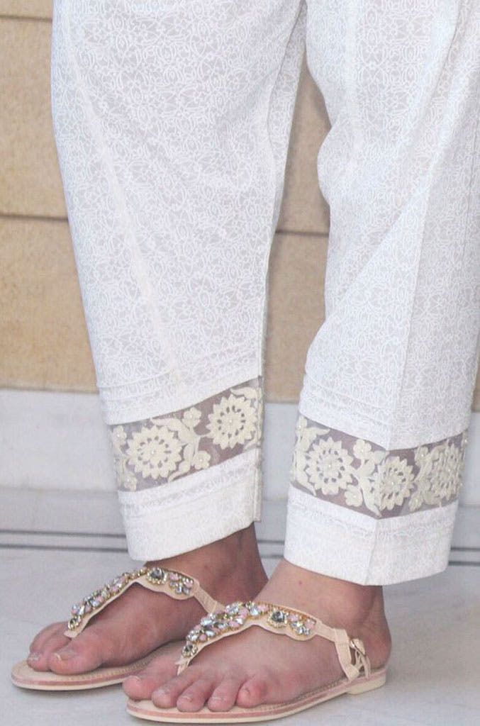 Straight Shalwar Pants | BOTTOMS | T1126 - SANA'S