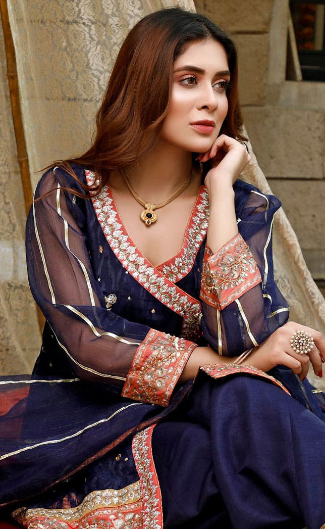 SANA'S ladies plazo Pakistan occasion wear