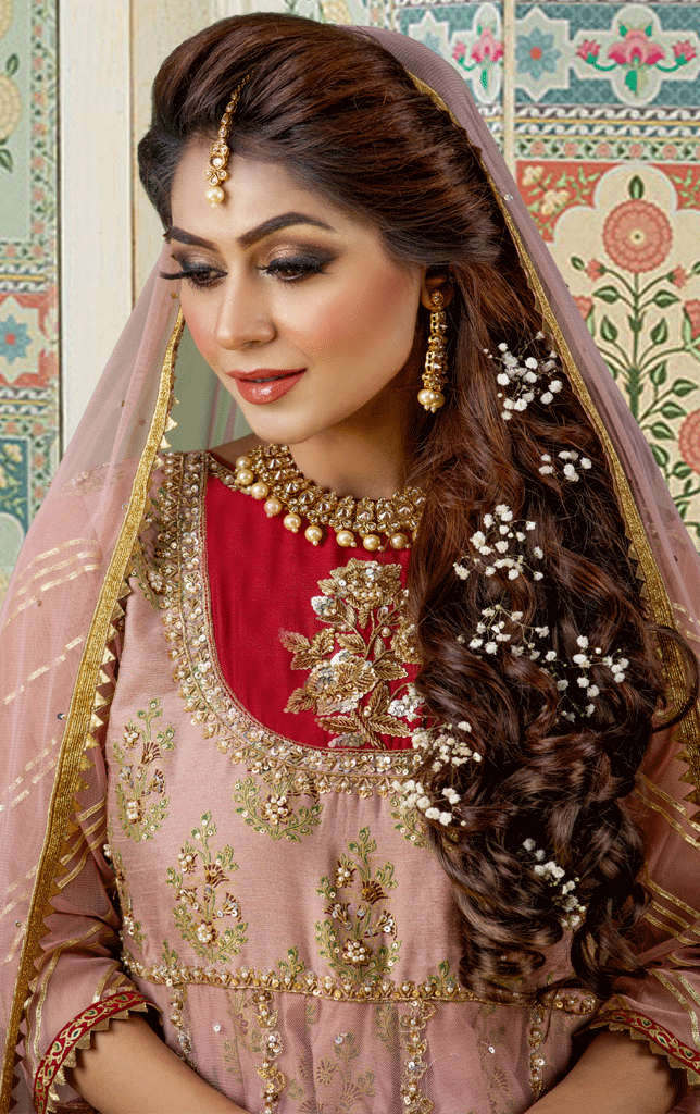 Screen Printed Handwork Embroidered Raw Silk Wedding Maxi | SHAHIZAIB | M201974