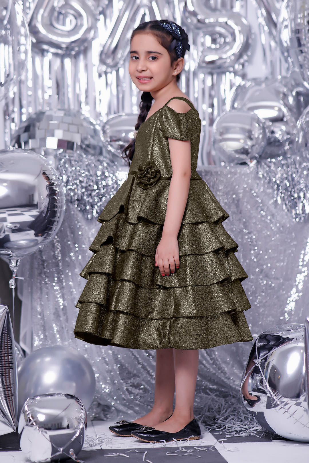 SANA'S moonlight frock Pakistan party wear