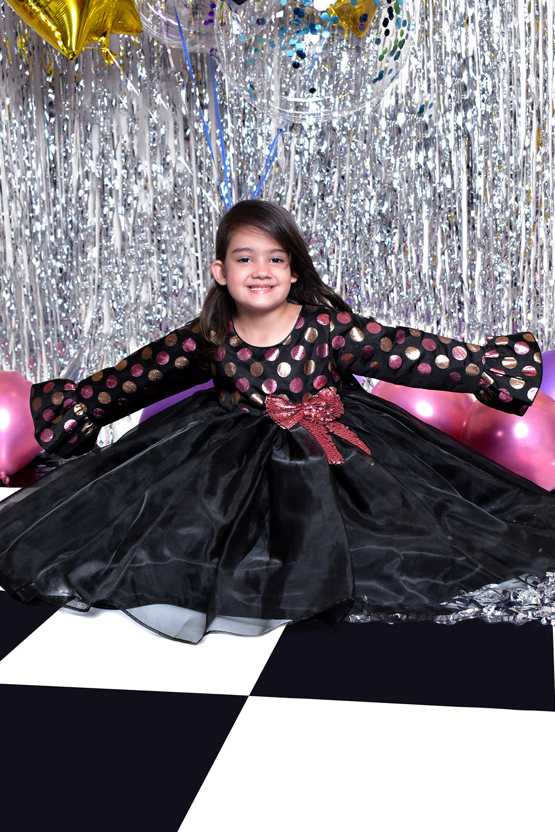 SANA'S organza frock Pakistan party wear