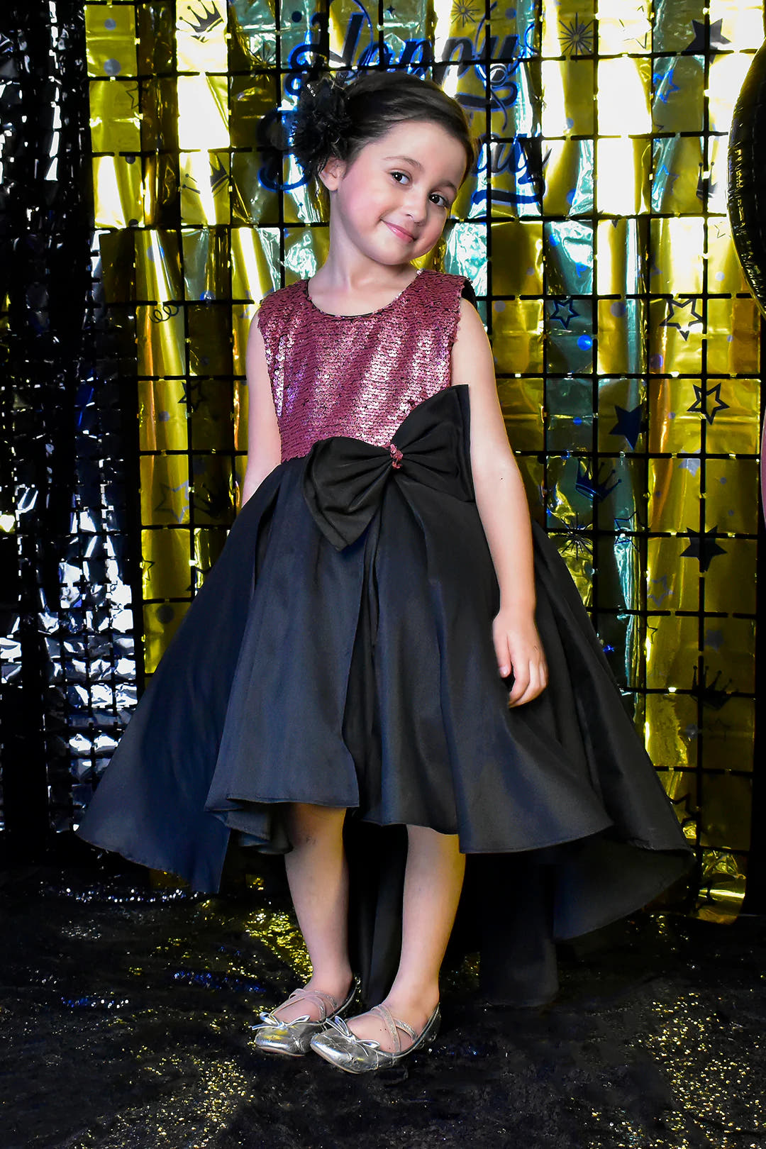 SANA'S silk frock Pakistan party wear