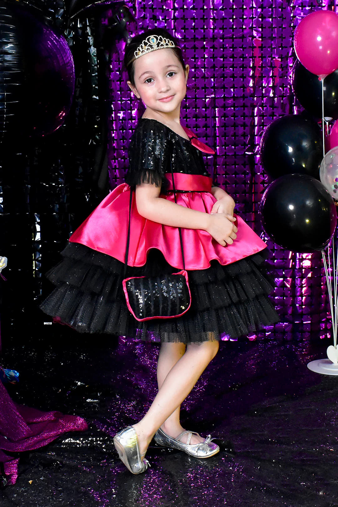 SANA'S net frock Pakistan party wear