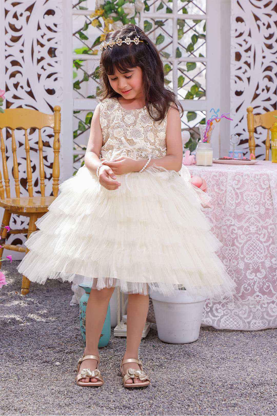 SANA'S frock Pakistan occasion wear