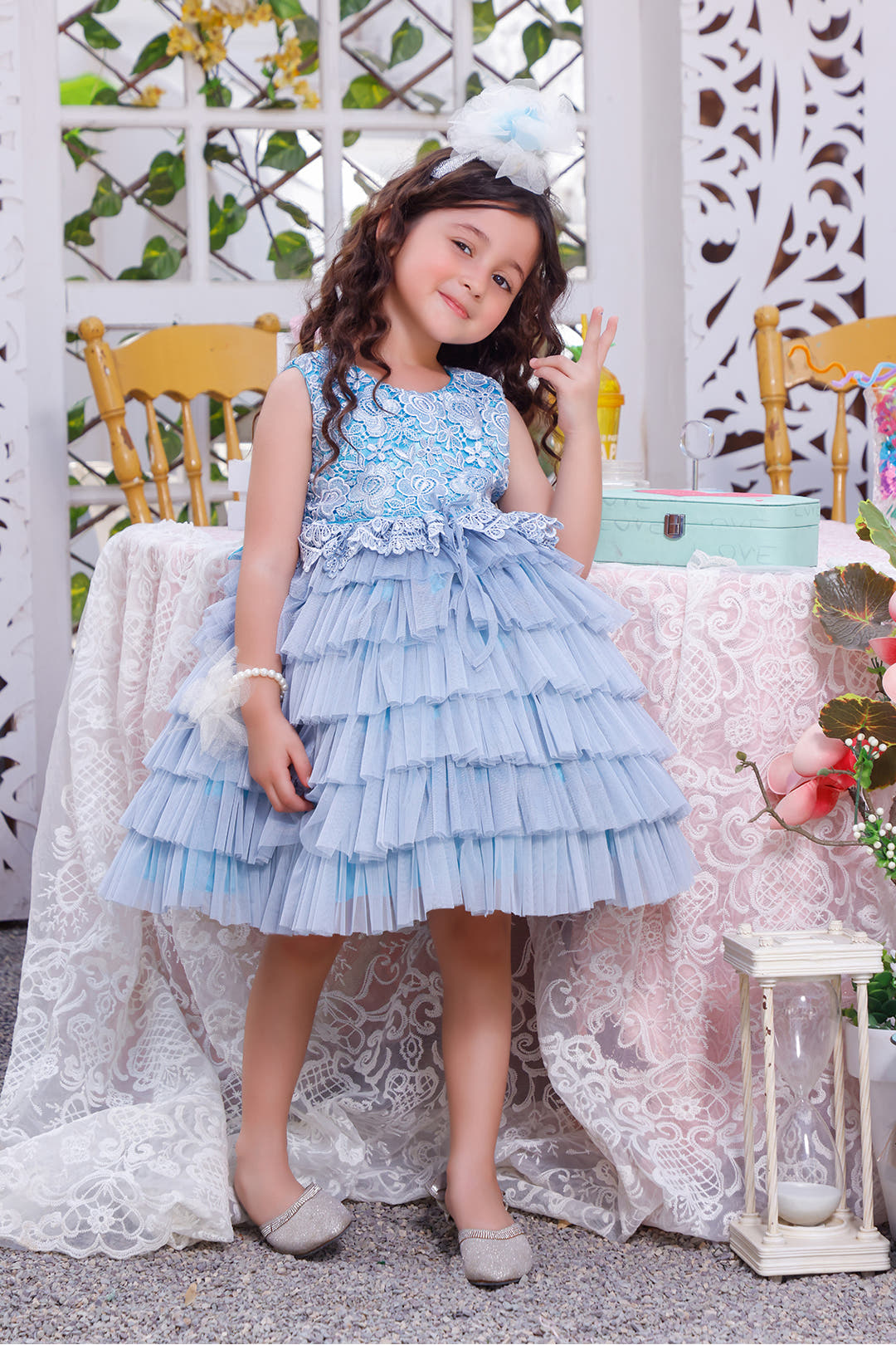 SANA'S frock Pakistan occasion wear
