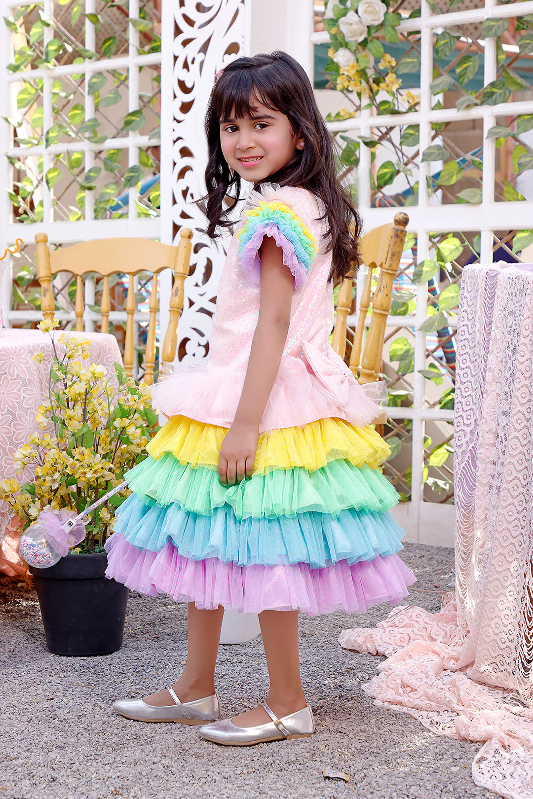SANA'S frock Pakistan occasion wear