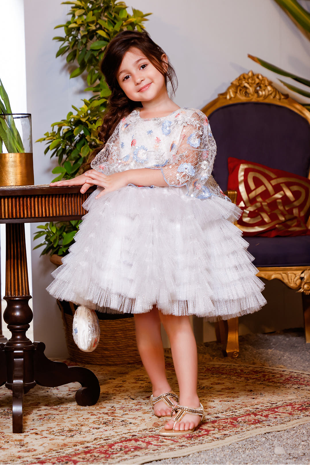 SANA'S frock Pakistan occasion wear