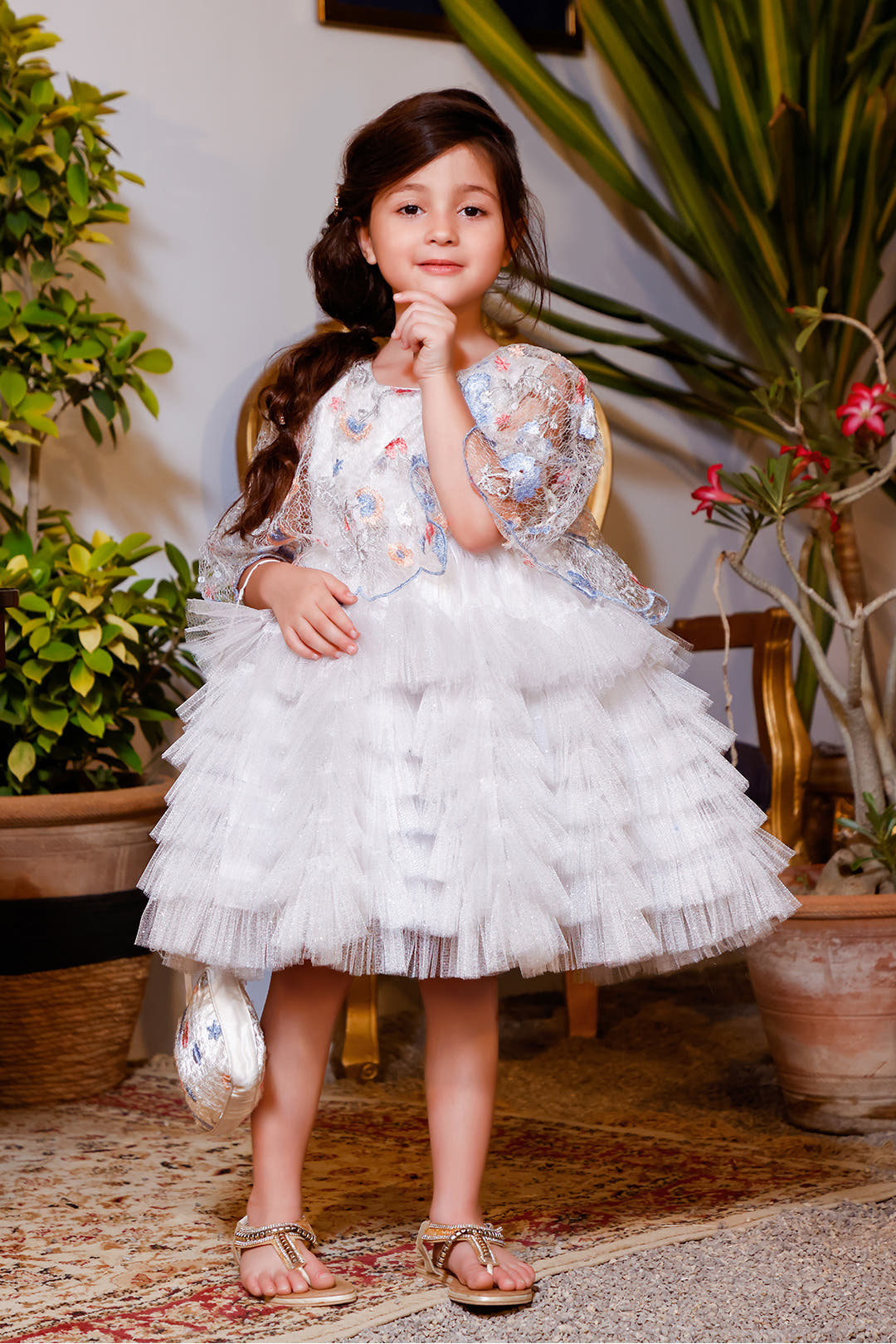 SANA'S frock Pakistan occasion wear