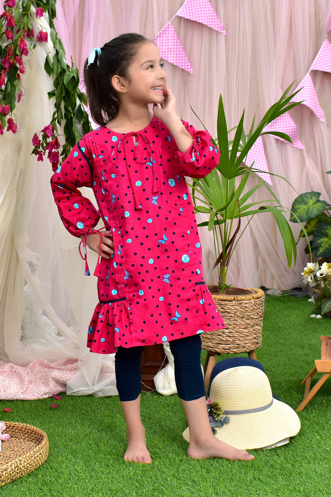 Printed Cotton Dou Suit | SUMMER VIBES | S1074